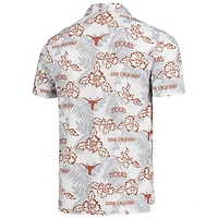 Men's Reyn Spooner White Texas Longhorns Performance Polo