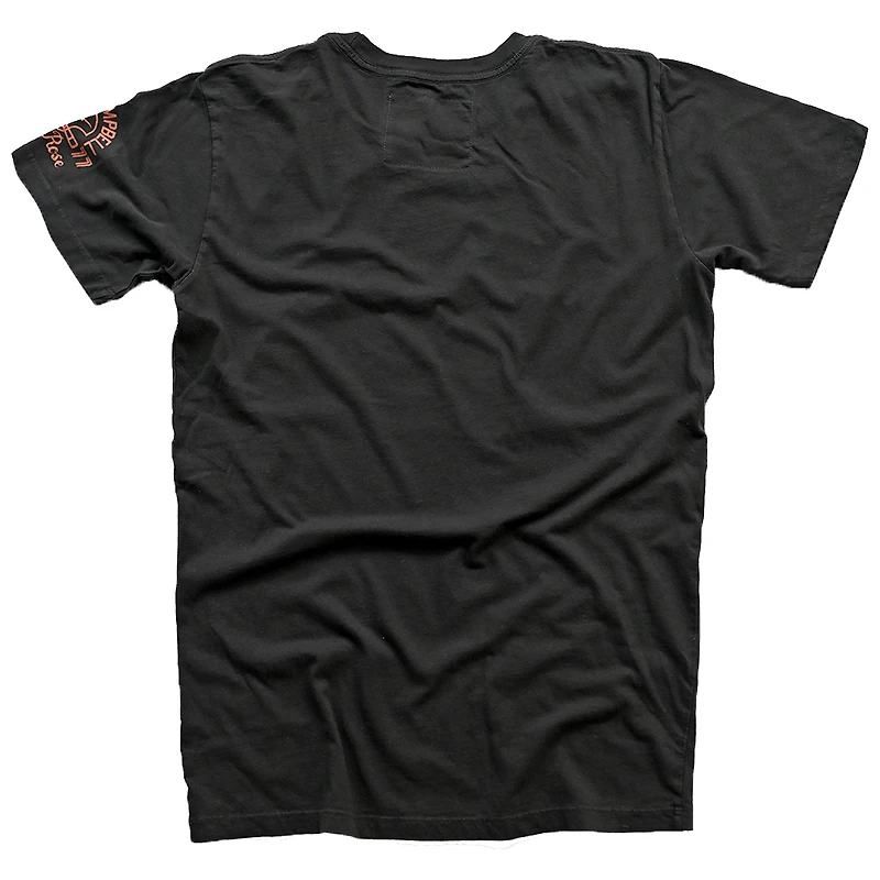 Men's Roots of Fight Earl Campbell Black Texas Longhorns Name & Number T-Shirt