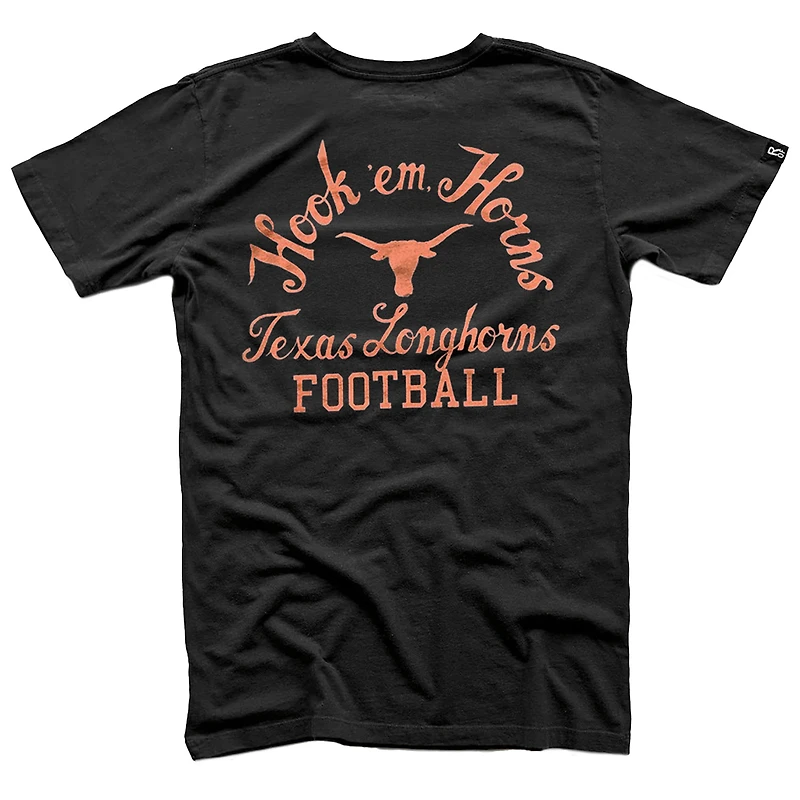 Men's Roots of Fight Ricky Williams Black Texas Longhorns Name & Number T-Shirt