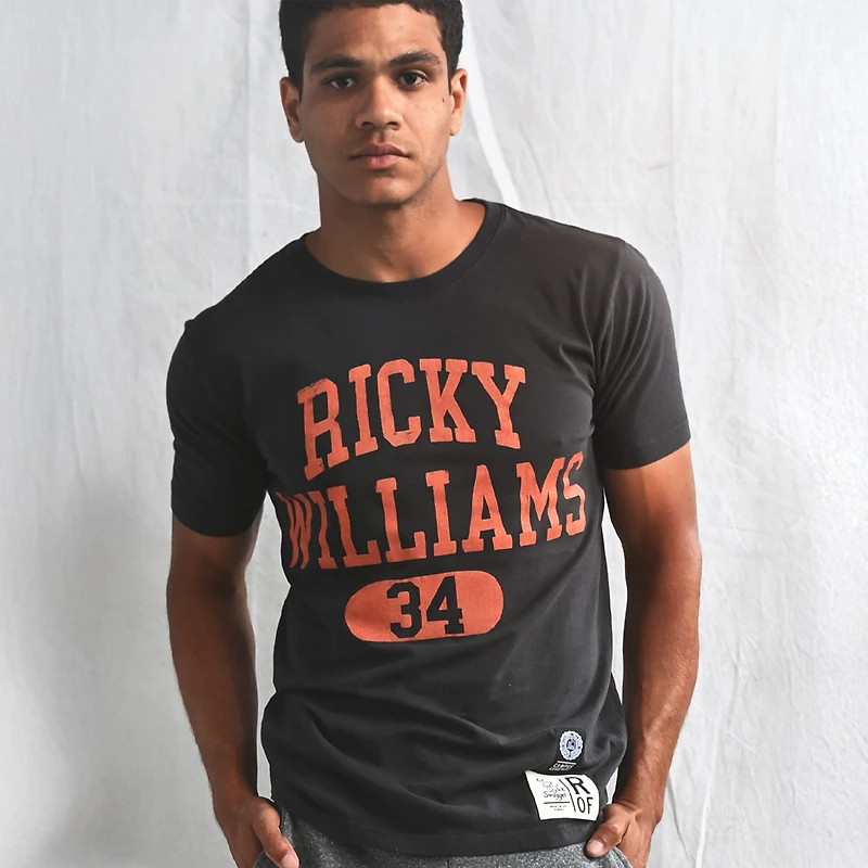 Men's Roots of Fight Ricky Williams Texas Longhorns Name & Number T-Shirt