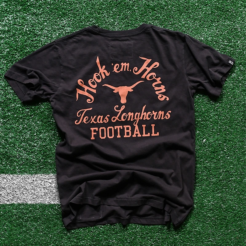 Men's Roots of Fight Ricky Williams Black Texas Longhorns Name & Number T-Shirt