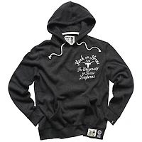 Sweat à capuche noir Ricky Williams Texas Longhorns Tornado avec nom et numéro pour homme