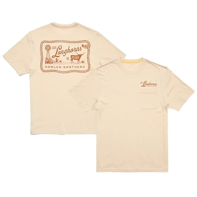T-shirt à poche pour homme Texas Longhorns x Howler Brothers