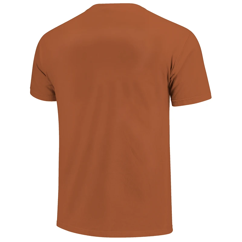 T-shirt homme Texas Orange Longhorns Alumni avec inscription superposée