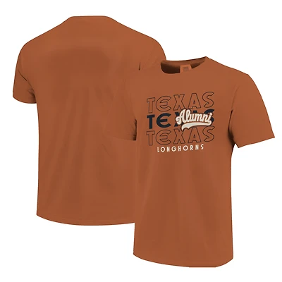Men's Texas Orange Longhorns Alumni Script Overlay T-Shirt