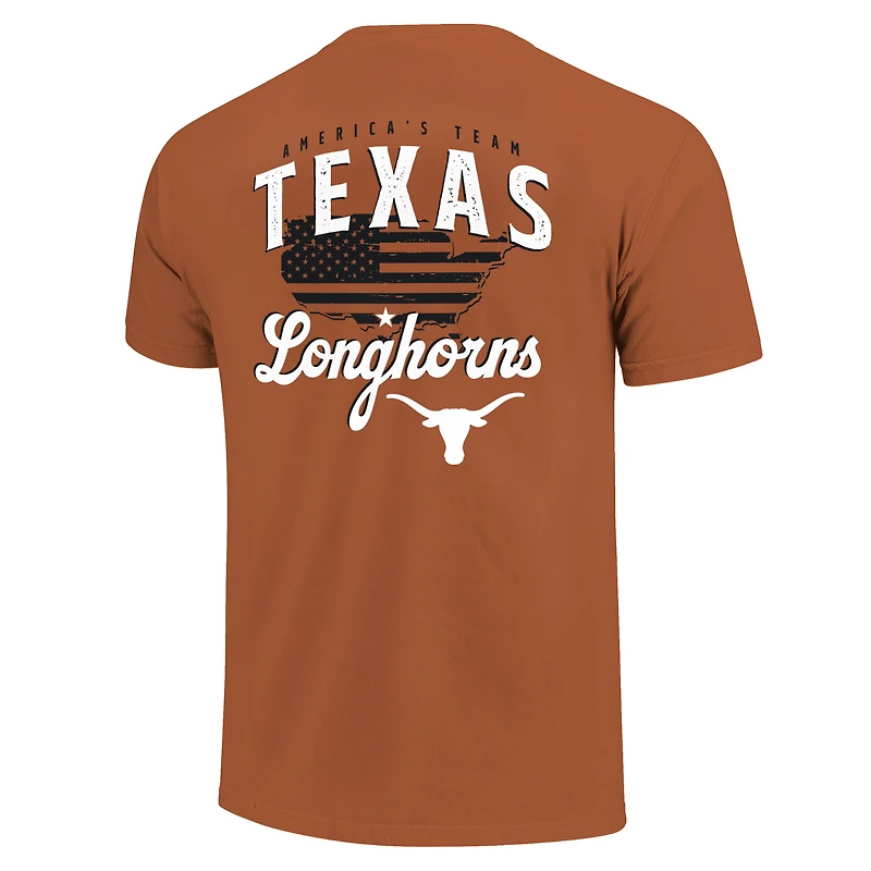T-shirt homme Texas Orange Longhorns, l'équipe américaine