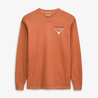 Men's  Texas Orange Longhorns Circle Seal Alumni Long-Sleeve T-Shirt