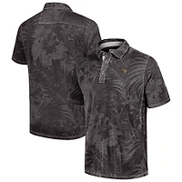 Polo Tommy Bahama gris Texas Longhorns Big & Tall Sport Santiago Paradise pour homme
