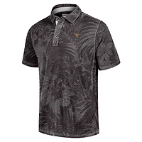 Men's Tommy Bahama Black Texas Longhorns Big & Tall Sport Santiago Paradise Polo