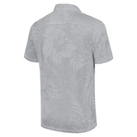 Men's Tommy Bahama Gray Texas Longhorns Big & Tall Sport Santiago Paradise Polo