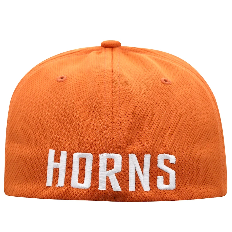 Men's Top of the World Burnt Orange Texas Longhorns Reflex 2.0 Flex Hat