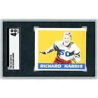 Richard Harris Texas Longhorns 1948 Leaf Gum Co. #60 SGC Authenticated 4 Card