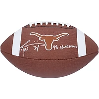 Ricky Williams Texas Longhorns Autographed Nike Replica Football with "98 Heisman" Inscription
