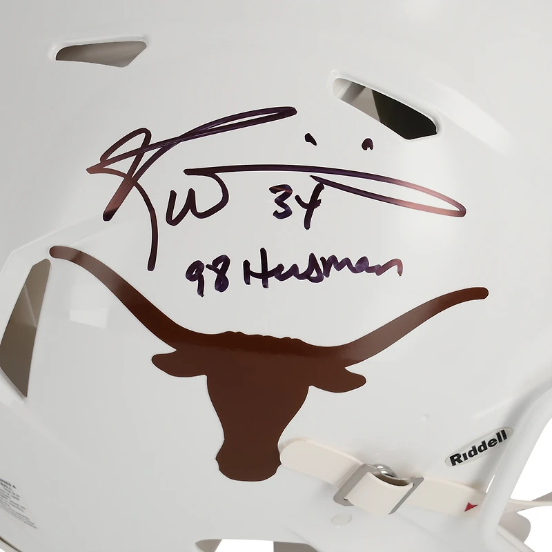 Ricky Williams Texas Longhorns Autographed Riddell Speed Authentic Helmet with "98 Heisman" Inscription
