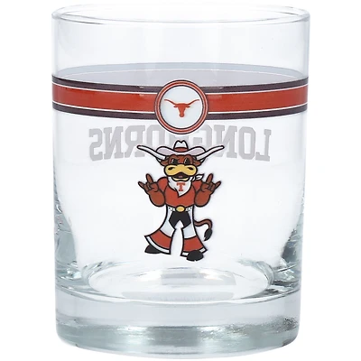 Longhorns du Texas 14 oz. Verre de roches classiques