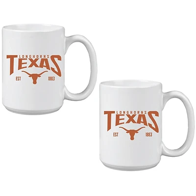 Texas Longhorns 15oz. Mug Two-Pack