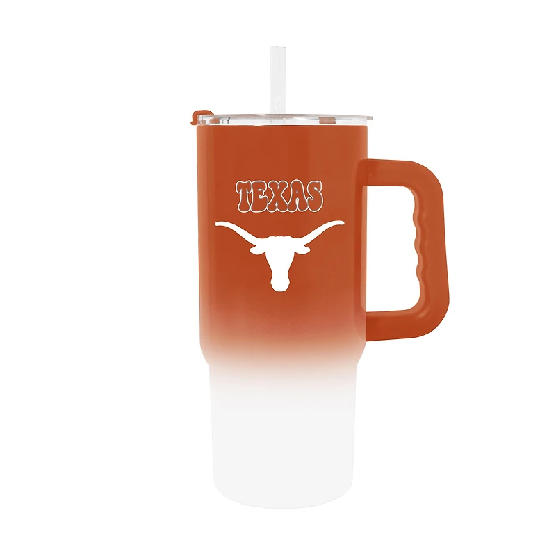 Gobelet en acier inoxydable ombré Texas Longhorns de 24 oz