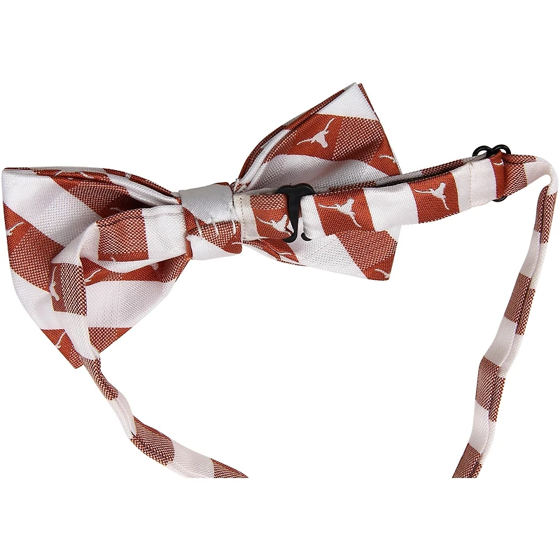 Texas Longhorns Check Bow Tie