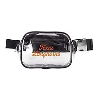 Texas Longhorns Clear Belt Bag