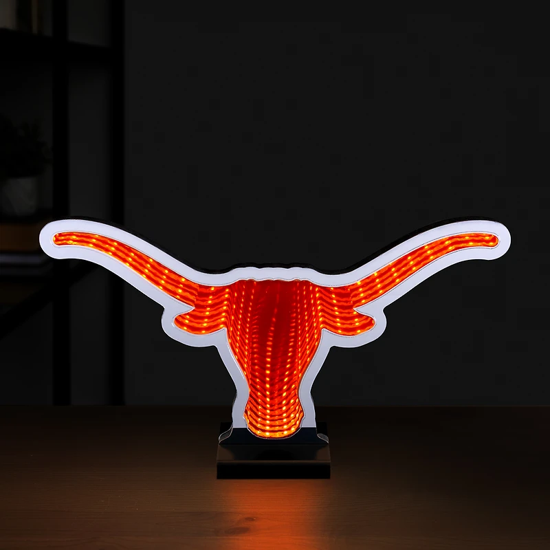 Texas Longhorns LED Infinity Logo Light