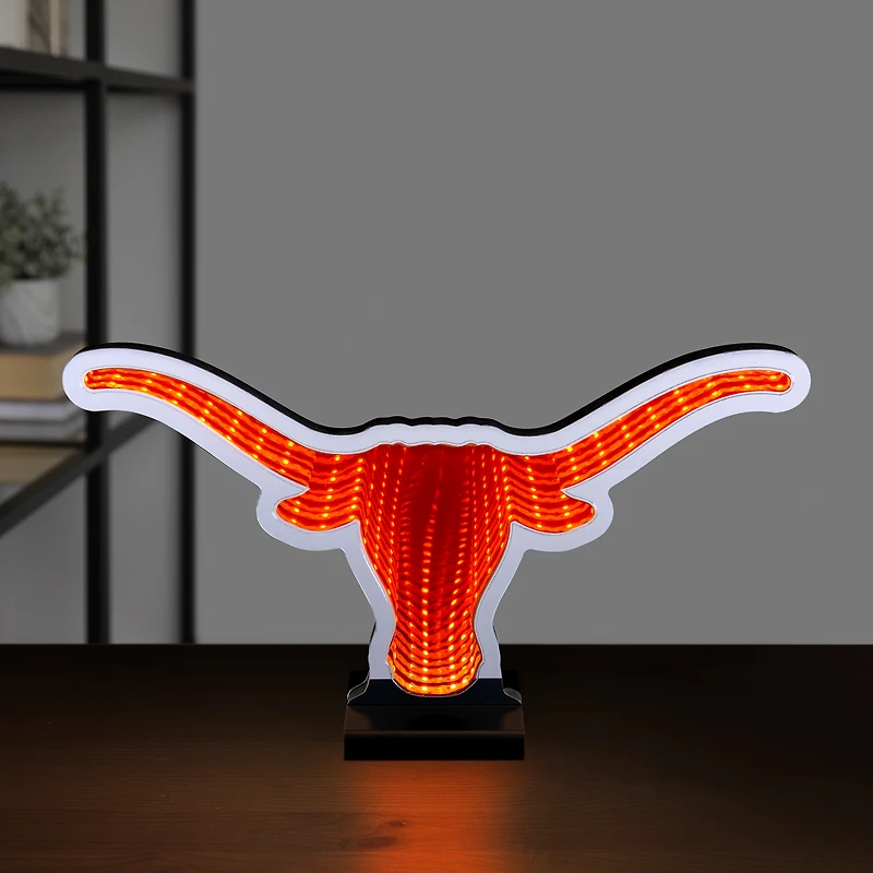 Texas Longhorns LED Infinity Logo Light