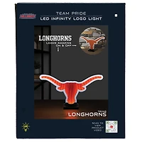 Texas Longhorns LED Infinity Logo Light