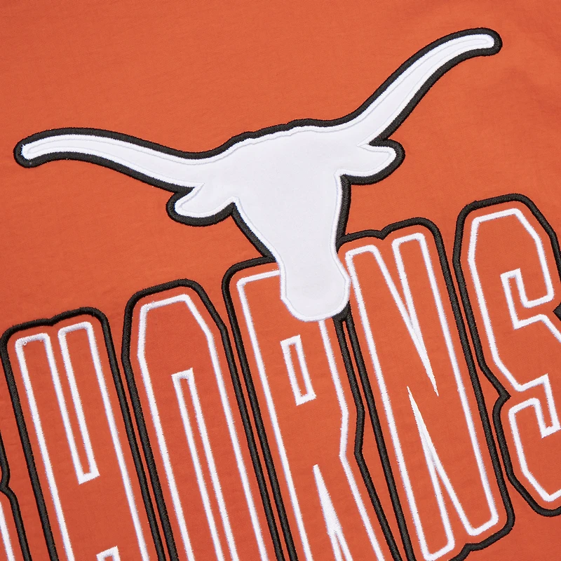 Texas Longhorns Orange Throwback Full-Zip Windbreaker Jacket