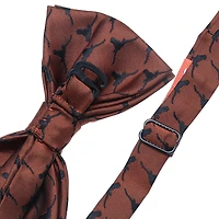 Nœud papillon à motif répété Texas Longhorns