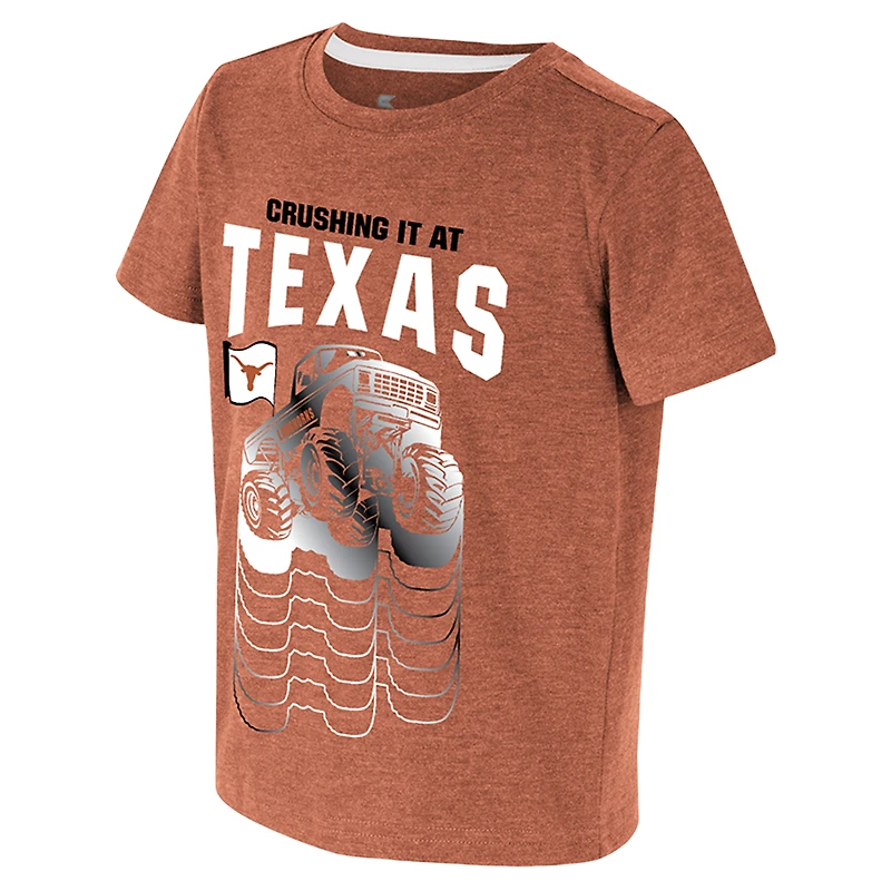 Toddler Colosseum Burnt Orange Texas Longhorns Crushing It T-Shirt