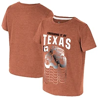 T-shirt orange brûlé pour tout-petits du Colisée Texas Longhorns Crushing It
