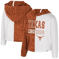 Sweat à capuche orange Texas Longhorns Gals pour tout-petits Colosseum