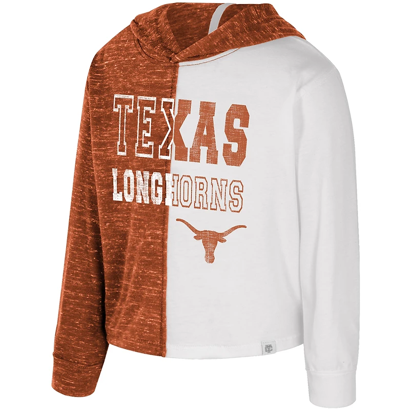Toddler Colosseum Orange Texas Longhorns Gals Knit Hoodie