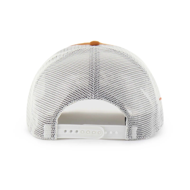 Unisex '47 Burnt Orange Texas Longhorns Contemporary Basics Foundation Trucker Hitch Adjustable Hat