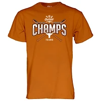 Unisex Blue 84  Texas Orange Longhorns 2026 SEC Softball Tournament Champions Locker Room T-Shirt