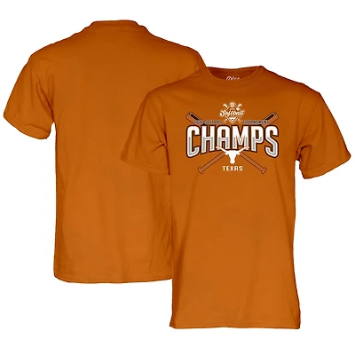 Unisex Blue 84 Texas Orange Longhorns 2026 SEC Softball Tournament Champions Locker Room T-Shirt