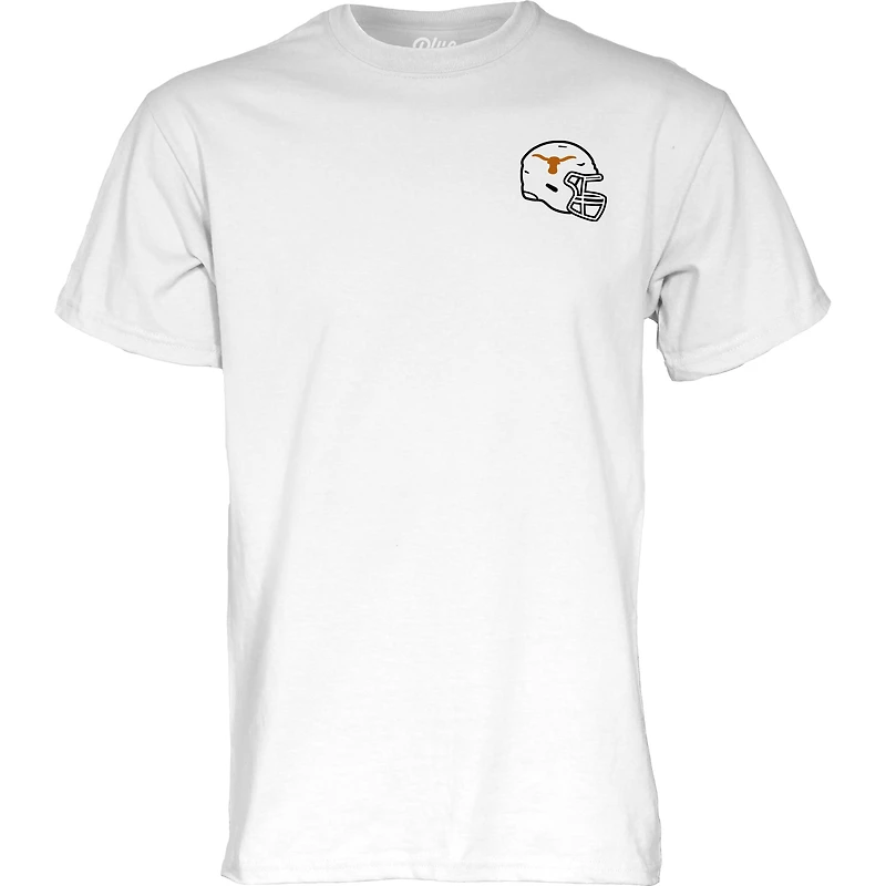 Unisex Blue 84 White Texas Longhorns vs. Georgia Bulldogs 2024 Matchup T-Shirt