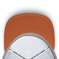 Casquette trucker unisexe Nike grise Texas Longhorns 2026 Basketball Refresh 5 panneaux