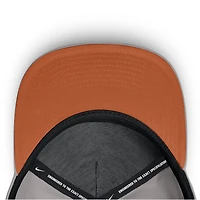 Casquette unisexe Nike grise Texas Longhorns Primetime Rise Rope ajustable