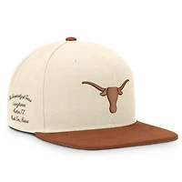 Unisex Nike  Natural/Texas Orange Texas Longhorns Campus Prep Snapback Hat