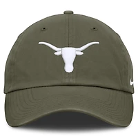 Casquette unisexe Nike Olive Texas Longhorns Primetime Club ajustable