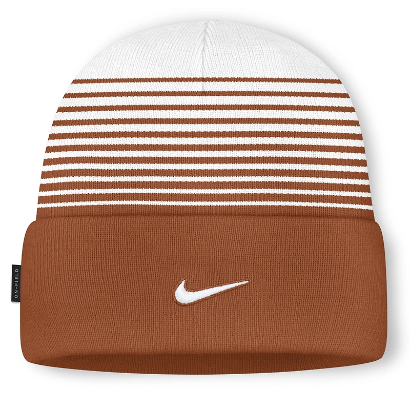 Bonnet utilitaire unisexe Nike Texas orange/blanc Texas Longhorns
