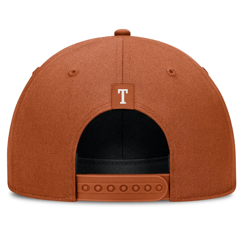 Unisex Nike Texas Orange Texas Longhorns 2026 Basketball Refresh 5-Panel Rope Rise Hat