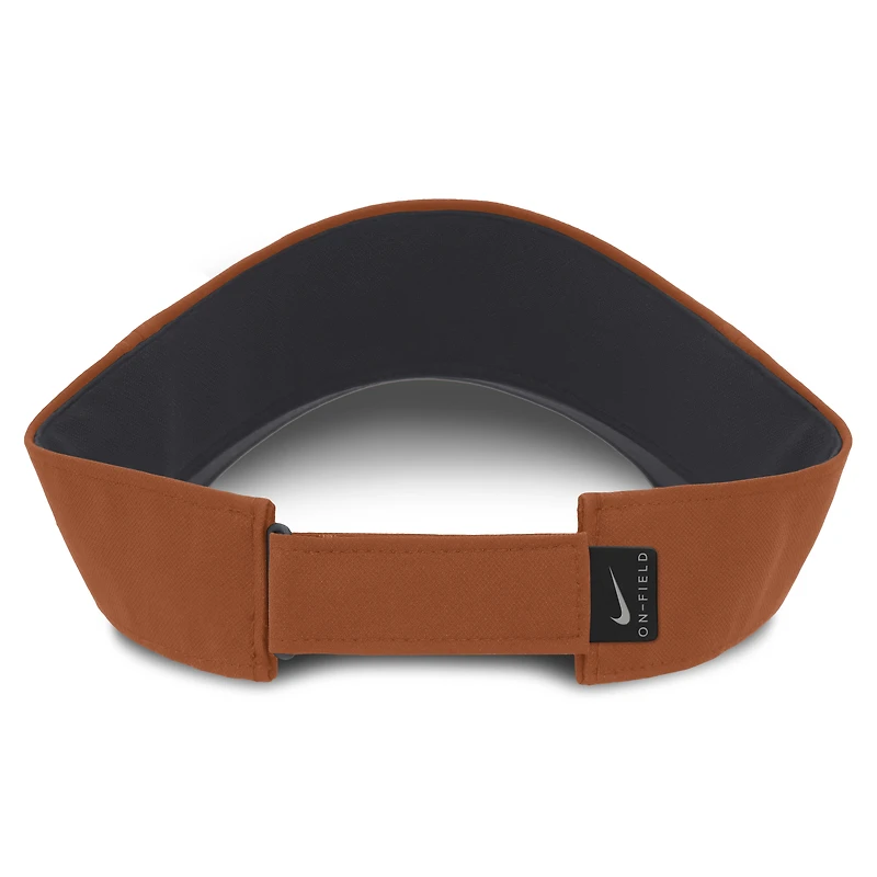Unisex Nike Texas Orange Texas Longhorns 2026 On-Field Ace Adjustable Visor