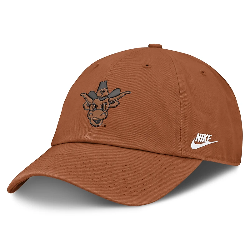 Unisex Nike Texas Orange Texas Longhorns Legacy Letter Club Adjustable Hat