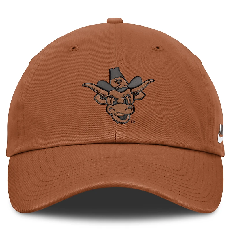 Unisex Nike Texas Orange Texas Longhorns Legacy Letter Club Adjustable Hat