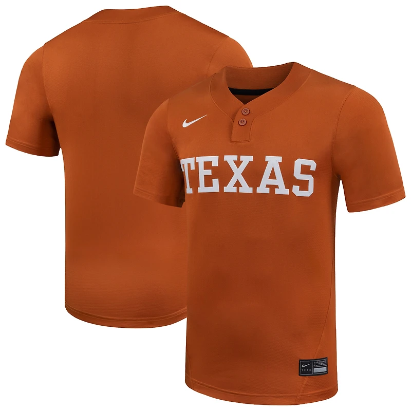 Unisex Nike Texas Orange Longhorns Limited Softball Jersey