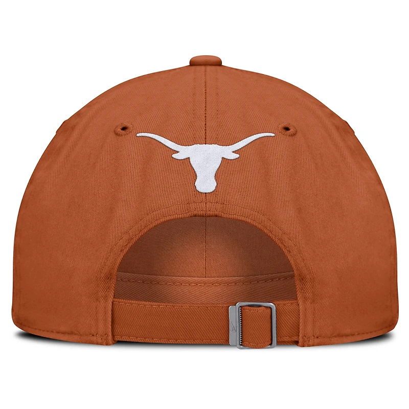 Unisex Nike Texas Orange Texas Longhorns Primetime Chant Club Adjustable Hat