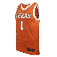 Unisexe Nike Texas Longhorns Orange Replica Maillot de basket-ball