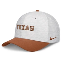 Unisex Nike  White/Texas Orange Texas Longhorns Primetime Rise Adjustable Hat