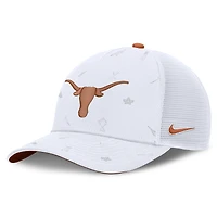 Unisex Nike  White Texas Longhorns Country Club Golfin' Rise Trucker Adjustable Hat